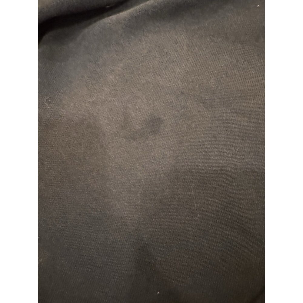 Carhartt XL Pullover Hoodie Work Worn Distressed Welding Burn Holes Oil Stains - Picture 5 of 14
